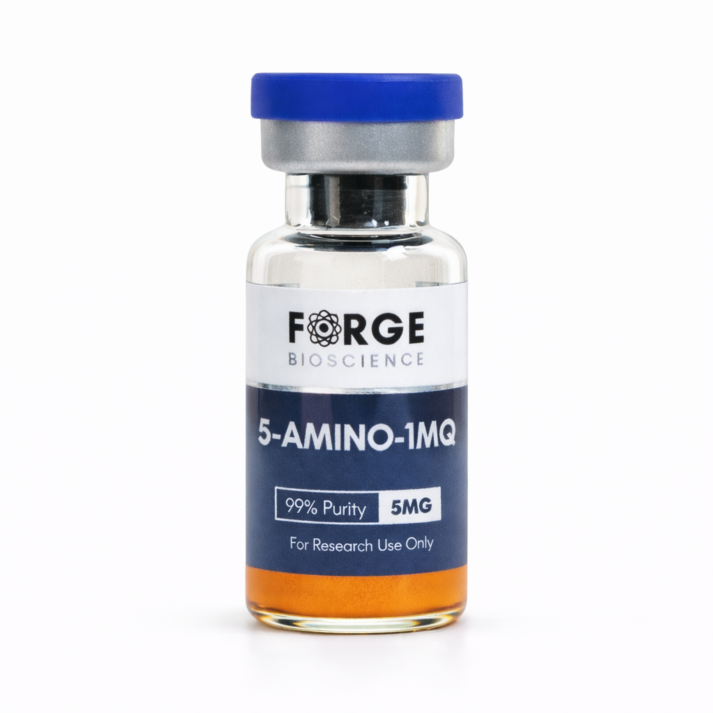 5-Amino-1MQ 5mg research-grade compound in sterile vial