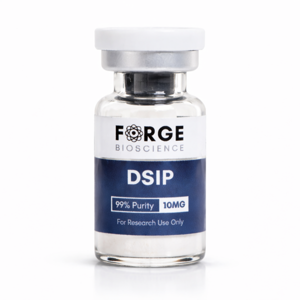 DSIP 10mg research-grade peptide vial for laboratory use
