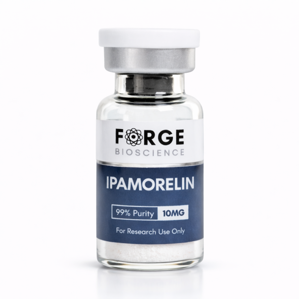 Ipamorelin 10mg research-grade peptide vial